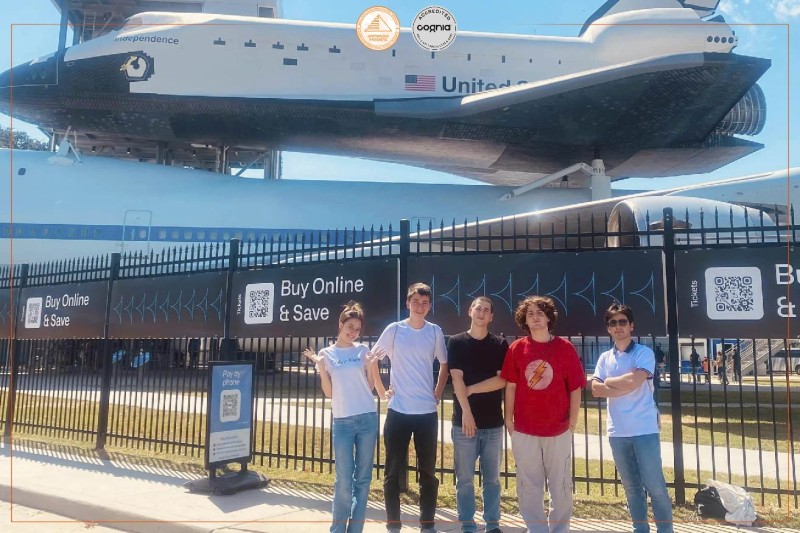 American International School of Progress students visited NASA