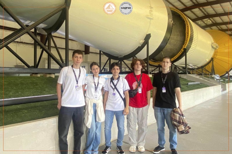 American International School of Progress students visited NASA